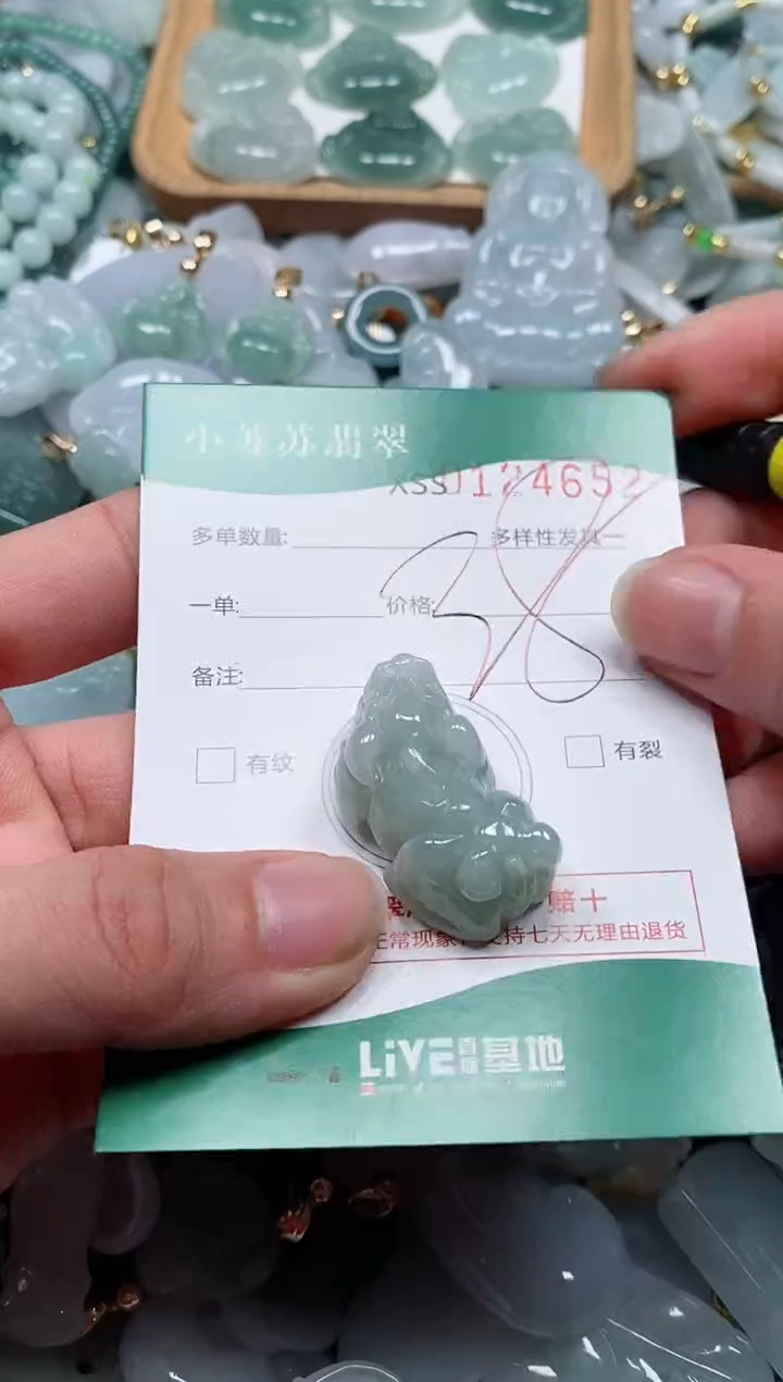 【闪购商品】翡翠颈饰未镶嵌闪购商品0124652