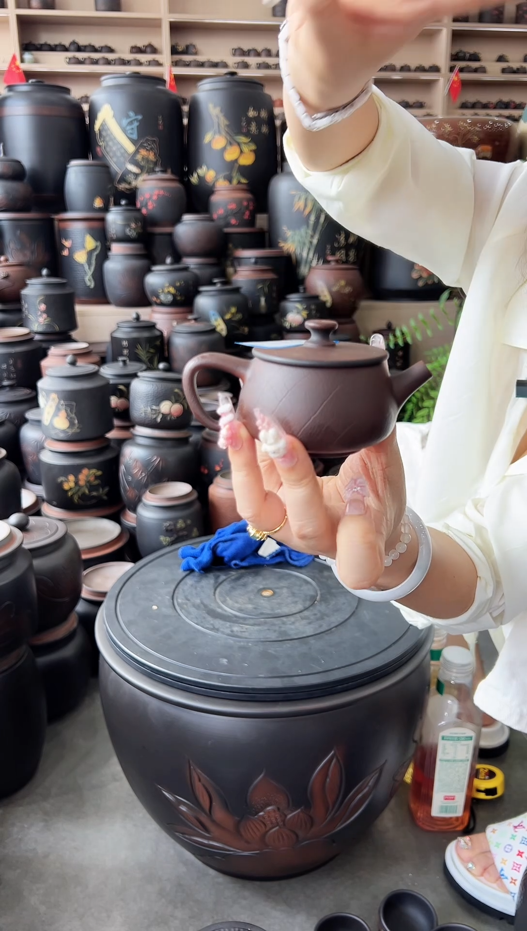 瑕疵无礼盒100cc 菩提纹汉瓦  101
