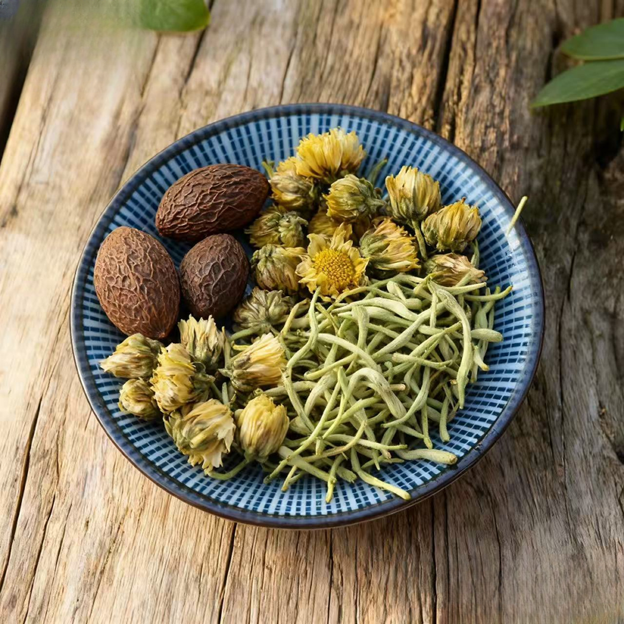 润喉茶胖大海金银花胎菊组合花茶润喉养生茶原材料95克非独立包装