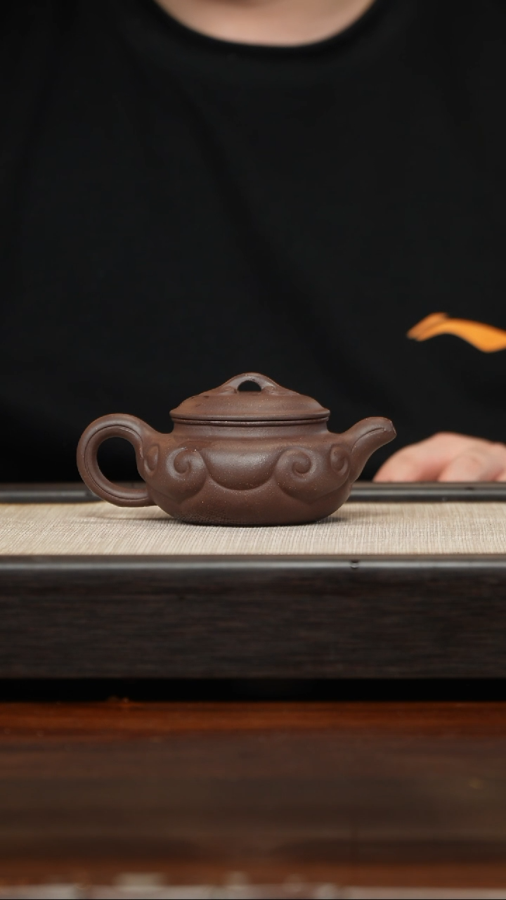 【闪购商品】紫砂茶壶仿古如意