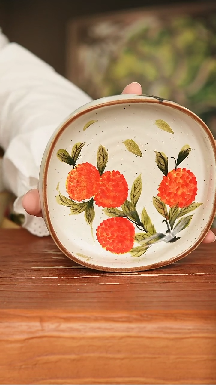 景德镇高温釉下彩18-546口径14