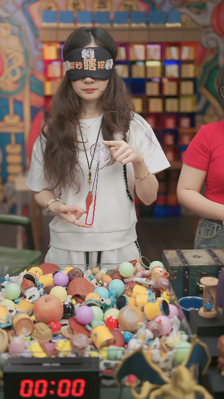 紫砂茶宠小勺挖呀挖