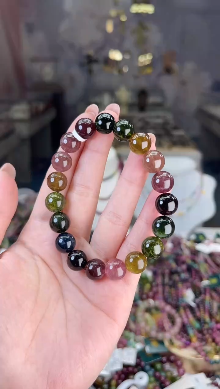 【闪购商品】碧玺/未镶嵌10mm+碧玺单圈多样性发货