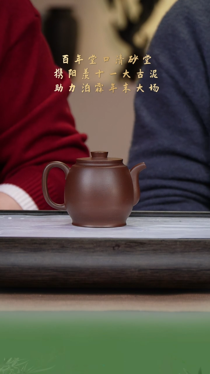 【闪购商品】紫砂茶壶清砂堂97-14 黑疾星