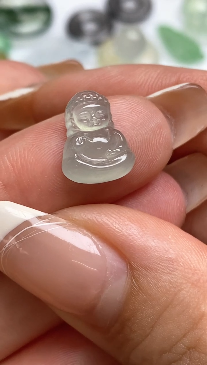 定制翡翠未镶嵌翡翠毛货~