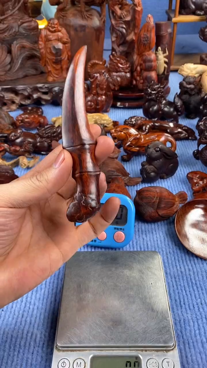 【闪购商品】檀香紫檀（小叶紫檀）茶刀