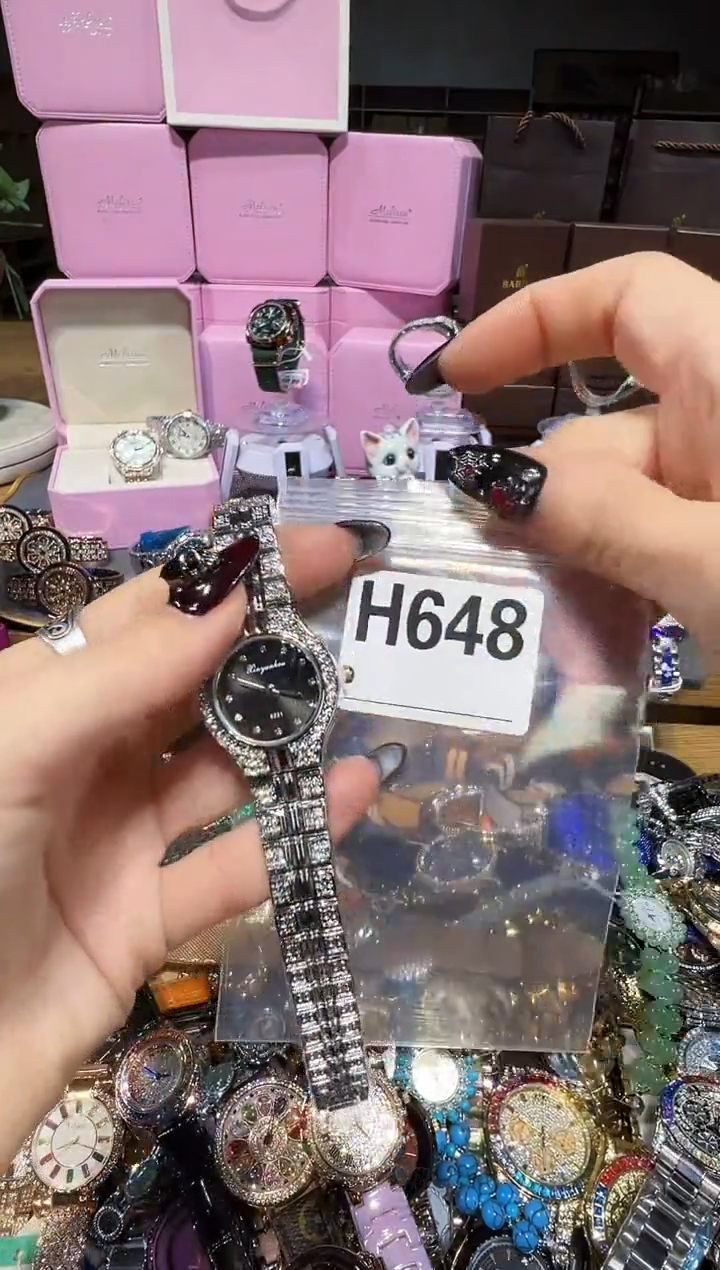 石英机芯不锈钢不锈钢直播定闪专用