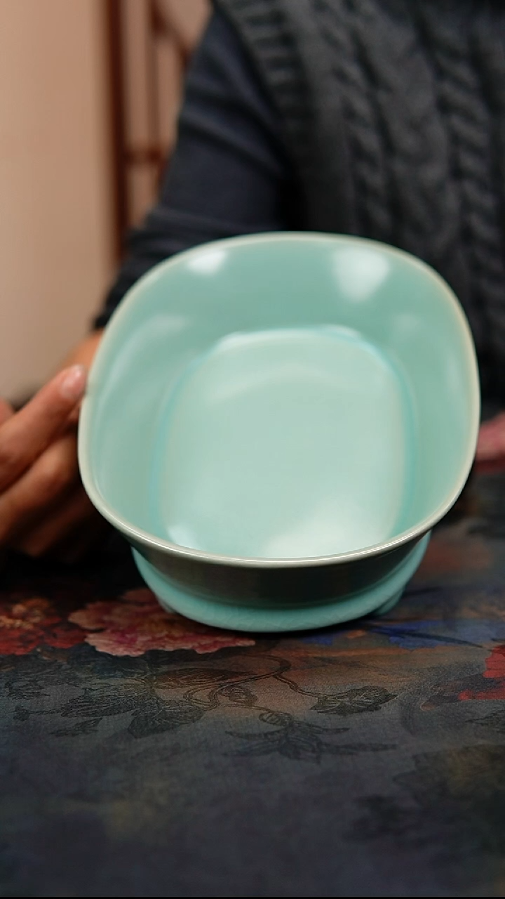 瓷片原产地原矿釉汝瓷