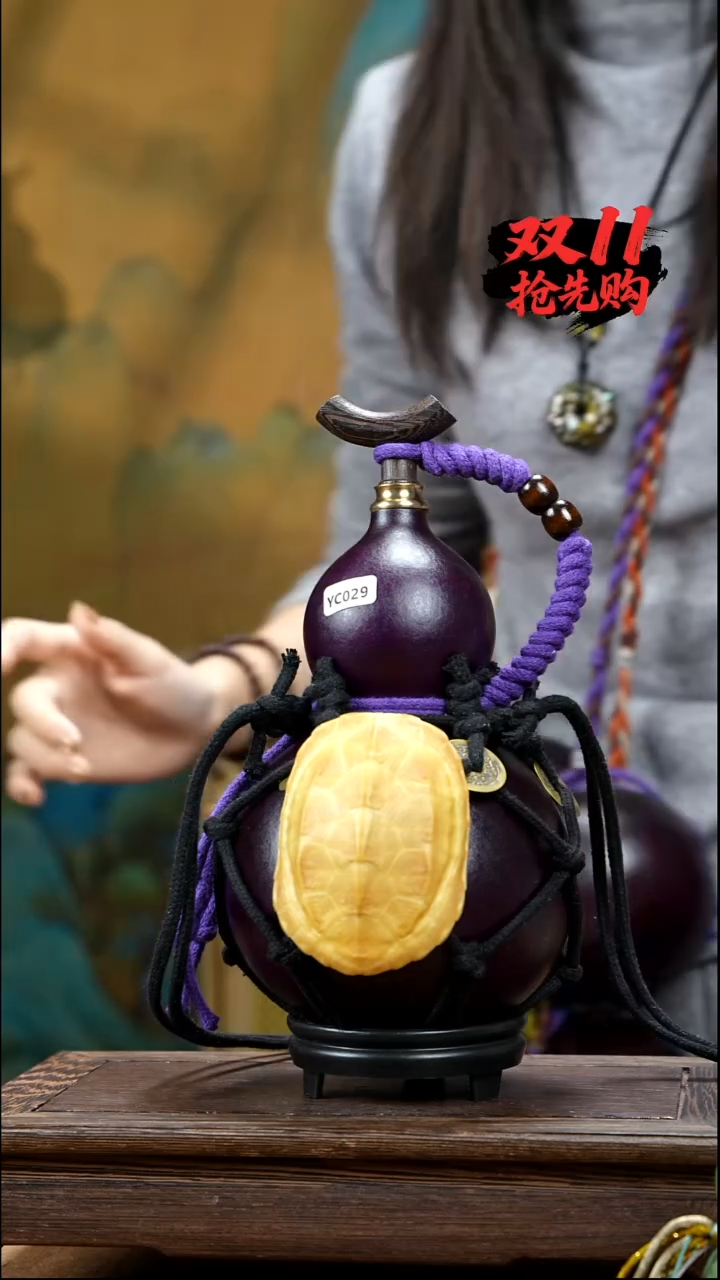 YC029复古网兜款酒葫芦不包手串