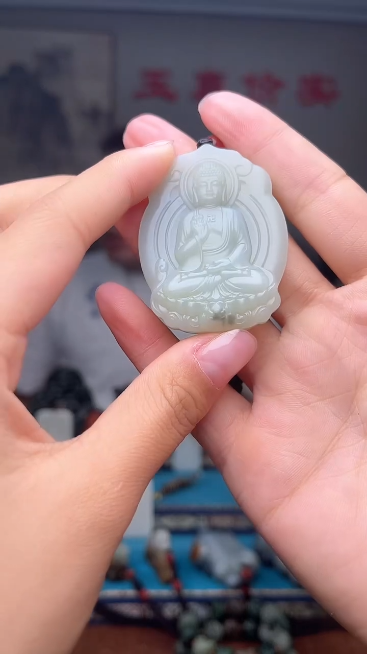 和田玉未镶嵌挂件1