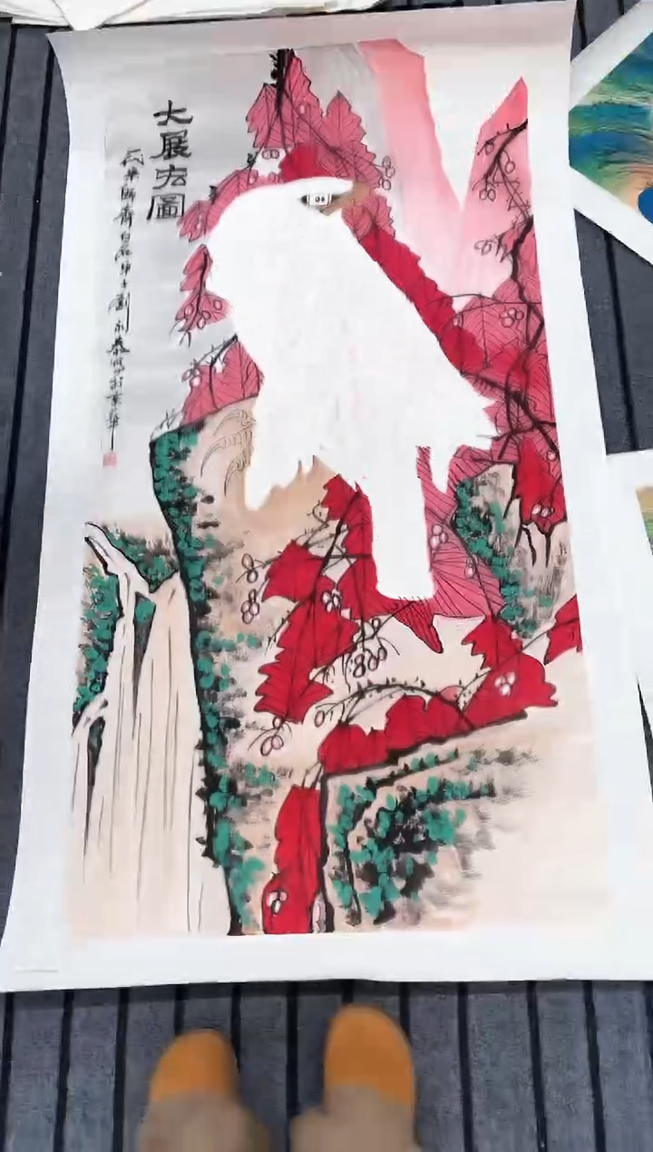 精品国画花鸟作品