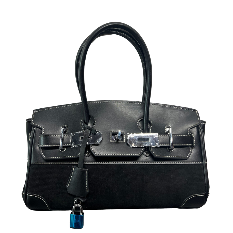 佑一【RAIN.CUN】QYX-8098-黑色轻奢时尚百搭气质女包