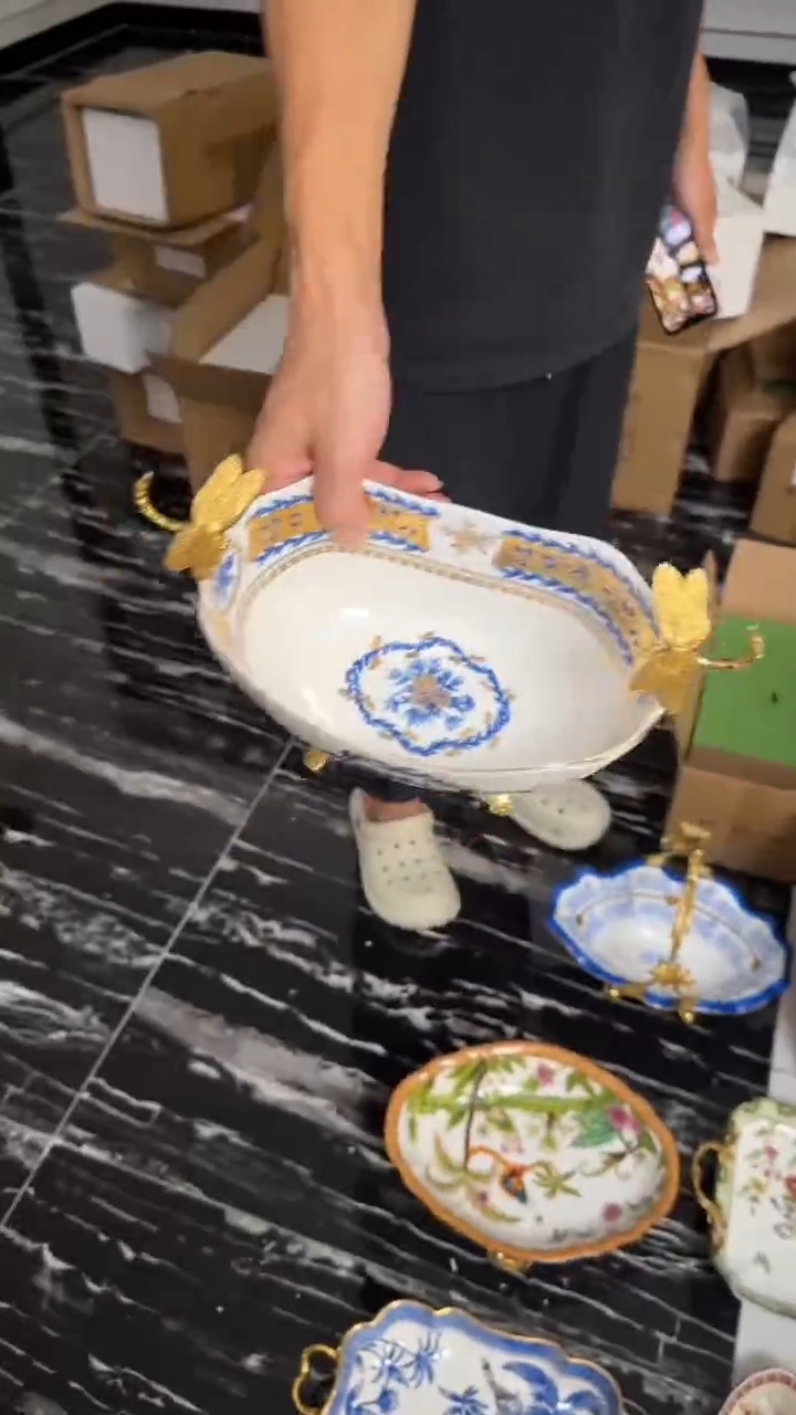 黄铜黛姿家居装饰品摆件 