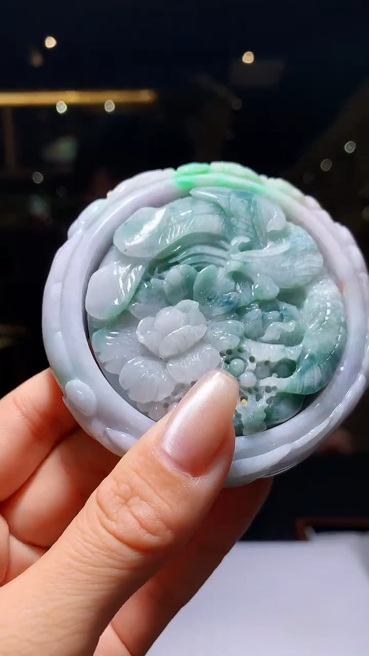 【闪购商品】定制翡翠未镶嵌1004hm-毛货套镯26