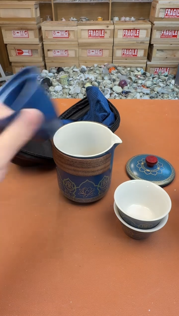 旅行有些茶具有瑕疵介意勿拍，直播样品清货都是孤品亏本卖