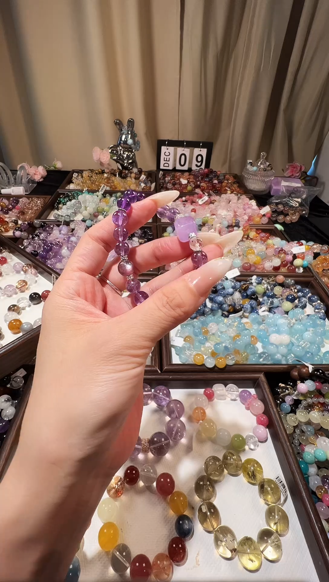 未镶嵌手串水晶49.9