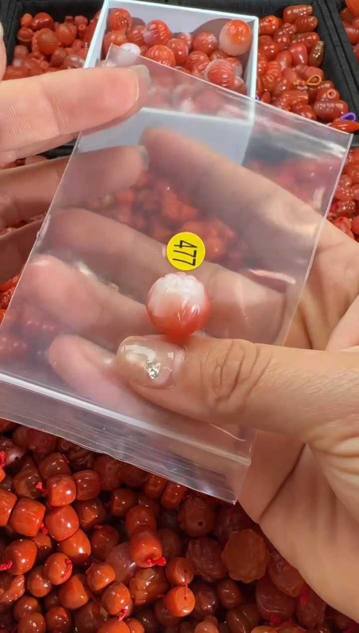 【闪购商品】南红玛瑙颈饰未镶嵌11