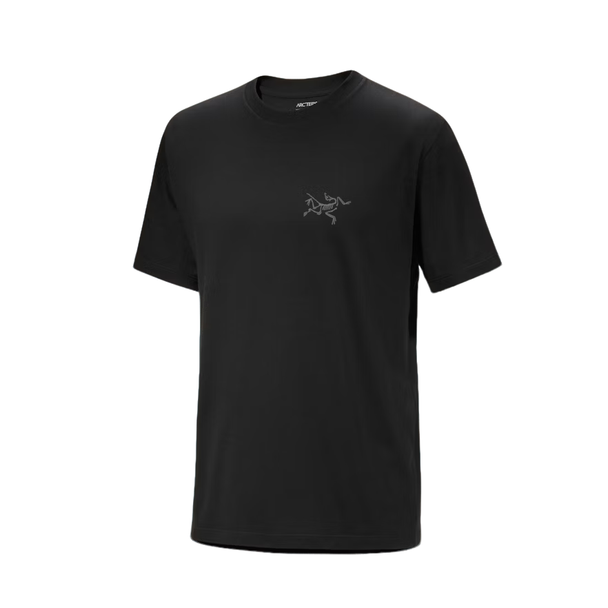 【清仓HK】25年始祖鸟男士Kragg SL 轻薄款镭射鸟标棉质短袖T恤