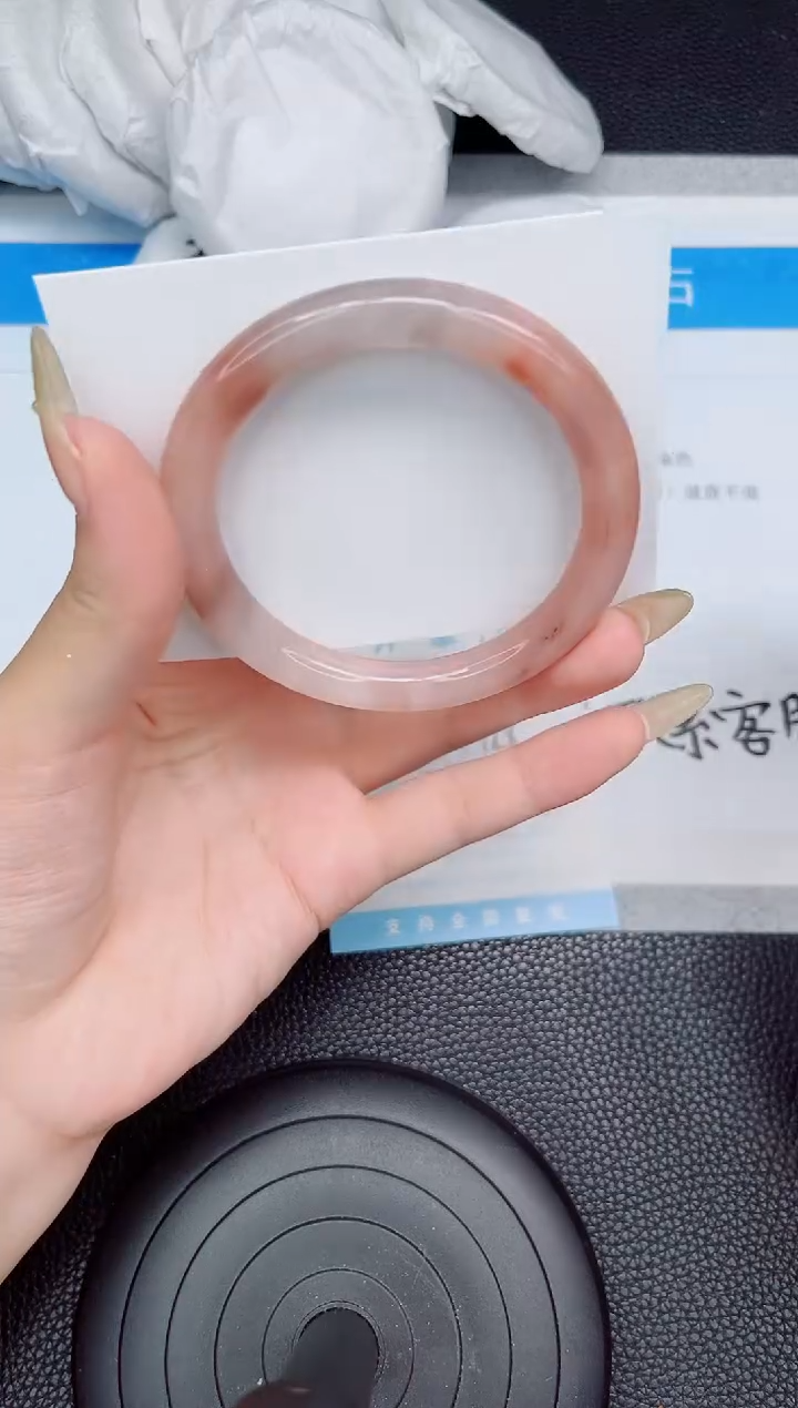 石英质玉手镯未镶嵌35-57.9