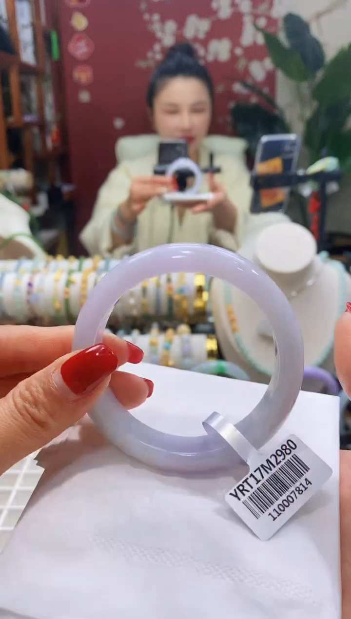 【闪购商品】翡翠手镯未镶嵌109/5759/15.0*8.5