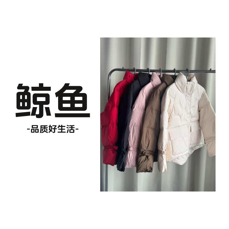 小面包短款羽绒服鸭绒女士 722A
