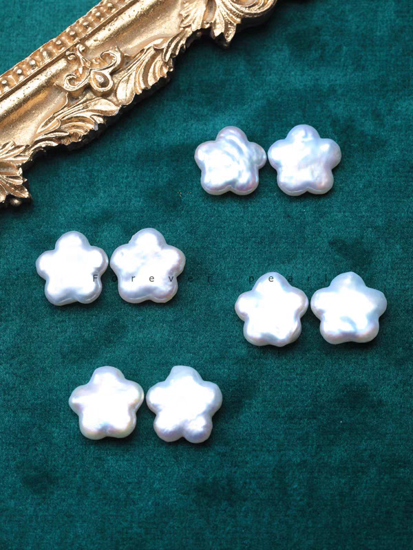 钛钢羽毛耳饰 珍珠专拍可刮粉链接