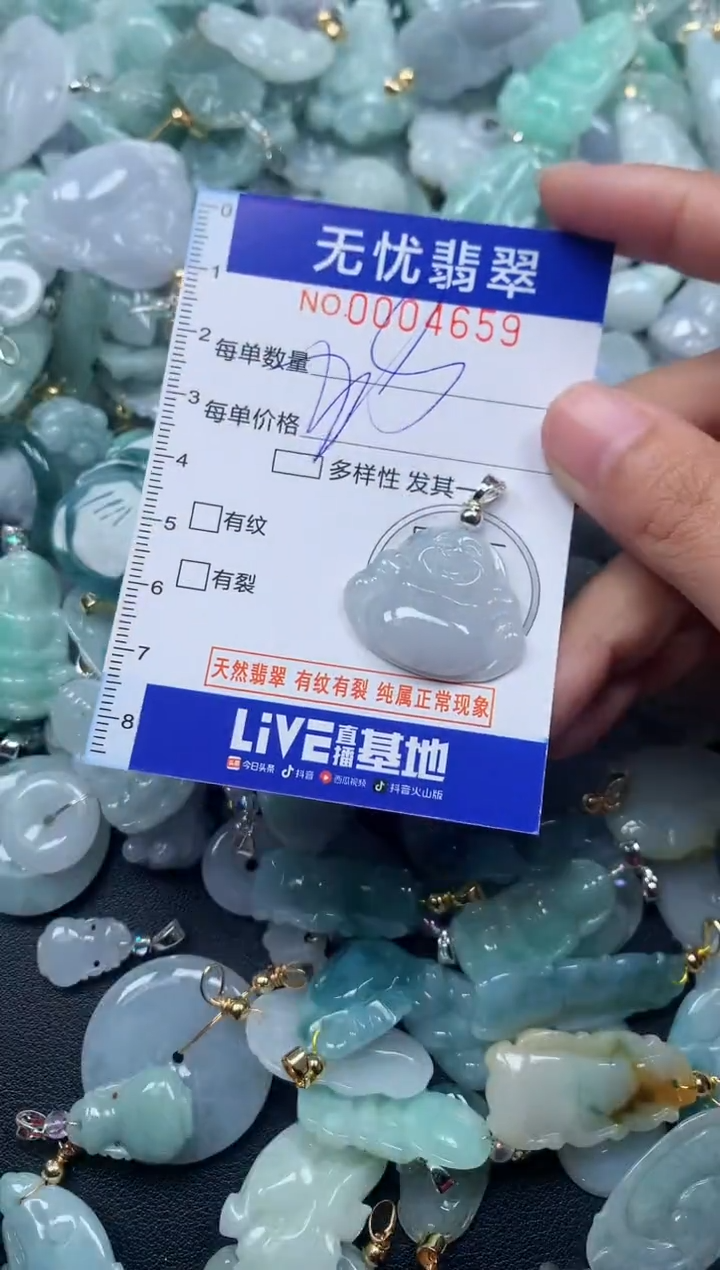 颈饰未镶嵌翡翠4659