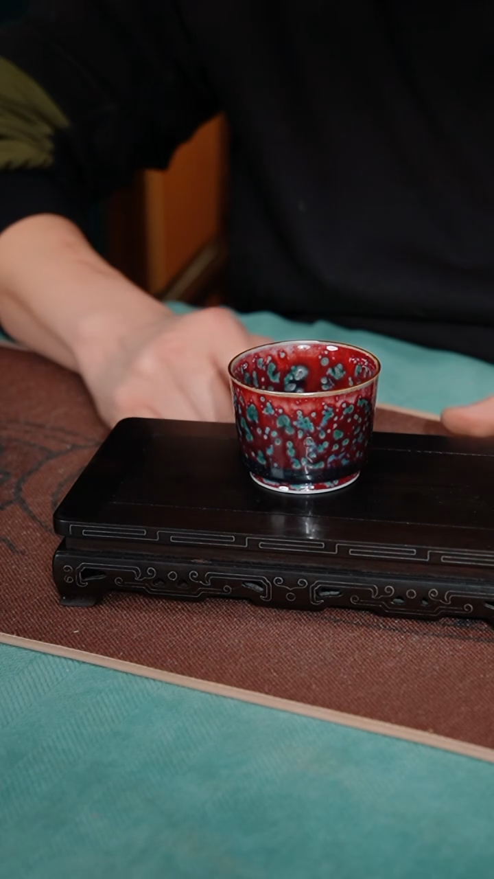 【闪购商品】17-1融天杯（铜彩釉）