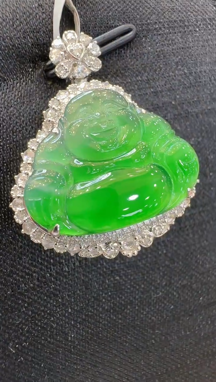 【闪购商品】翡翠吊坠(不含链)18K金镶嵌多样性团购发一件