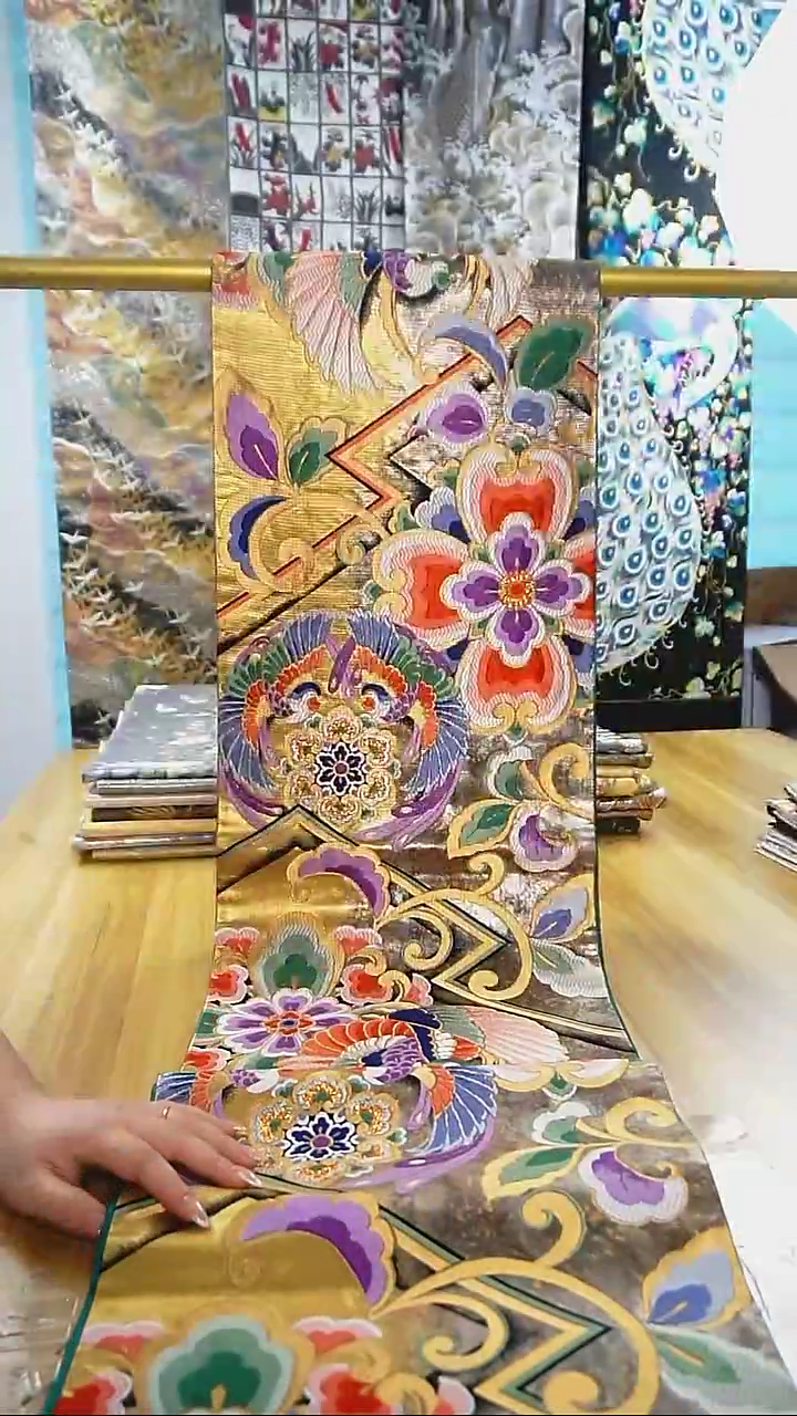 【闪购商品】织绣织锦120凤凰宝相花