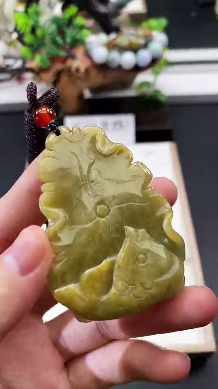 颈饰未镶嵌翡翠天然缅甸A货翡翠