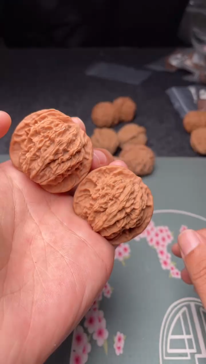 把件文玩核桃a158  盘龙纹 43尺