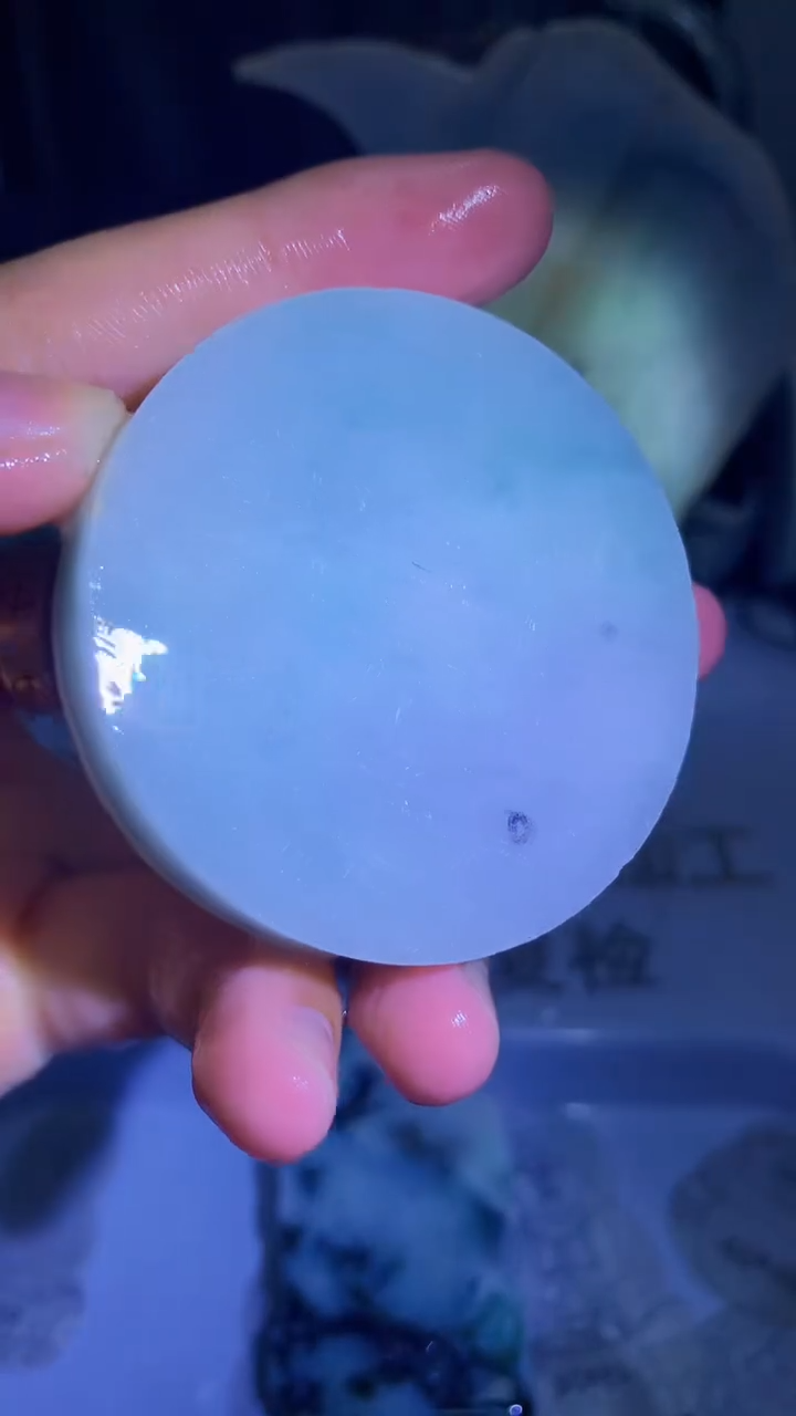 翡翠裸石缅甸天然A货8347