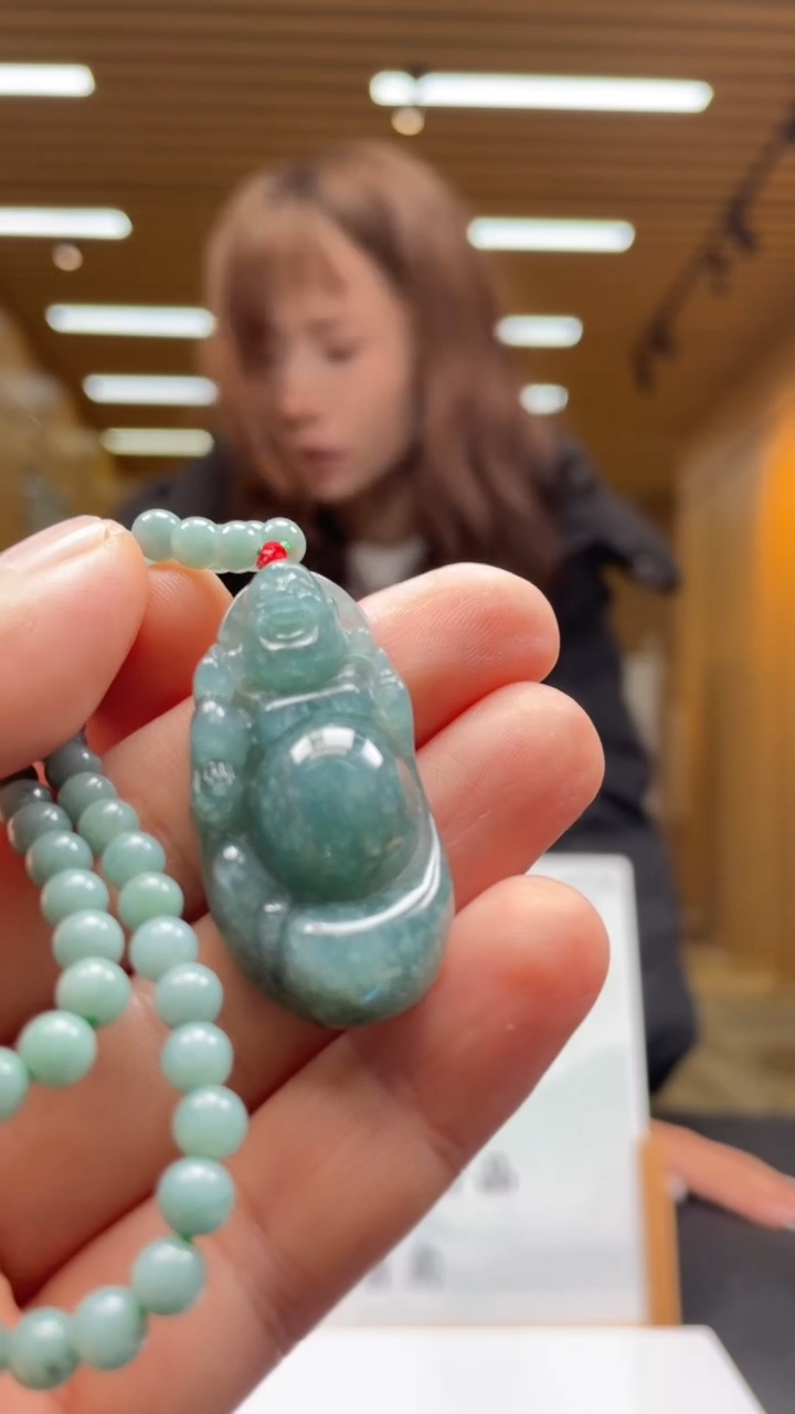 【闪购商品】翡翠颈饰未镶嵌********10