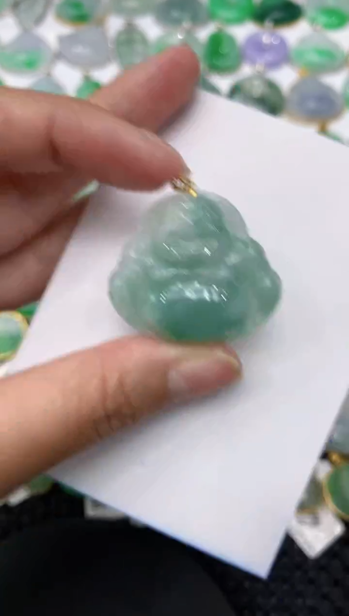 【闪购商品】翡翠颈饰18K金镶嵌111111111111