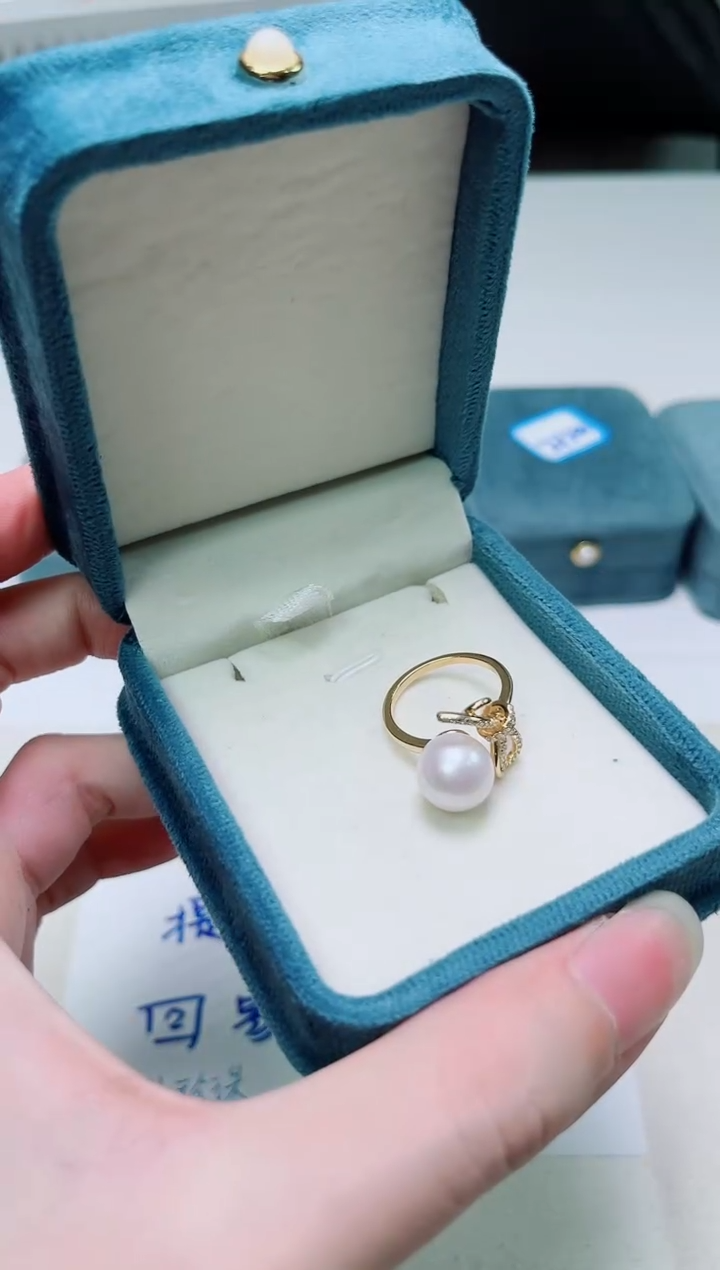 银S925镶嵌其他淡水珍珠多样性发一2117