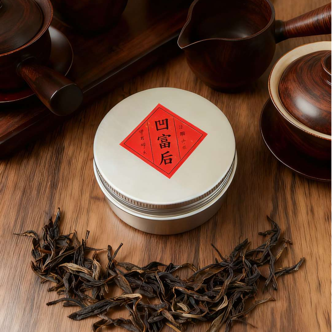 潮州凤凰单丛茶 凹富后茶叶 清香甘醇 凤凰单枞茶铝罐装