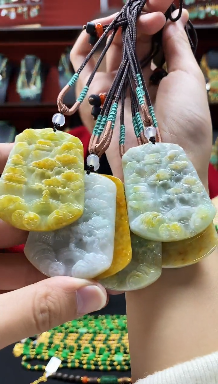 颈饰未镶嵌翡翠翡翠手串