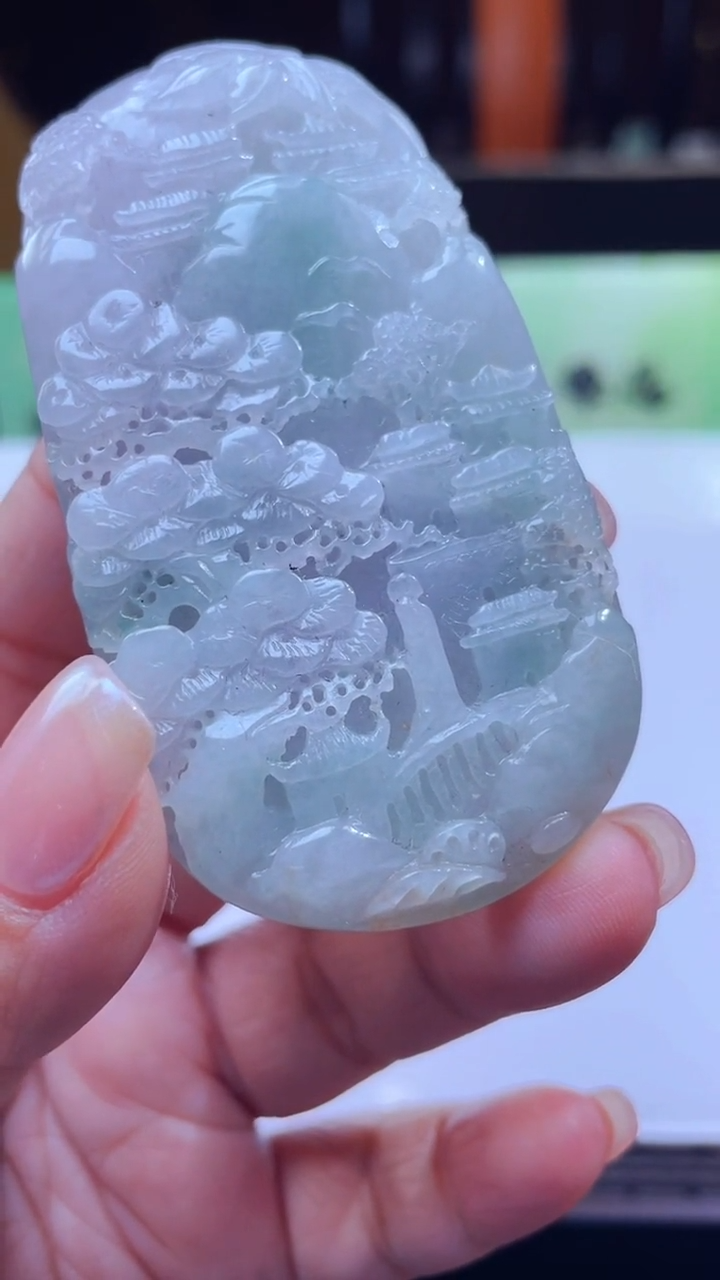 定制翡翠未镶嵌C-@@QJCC080923