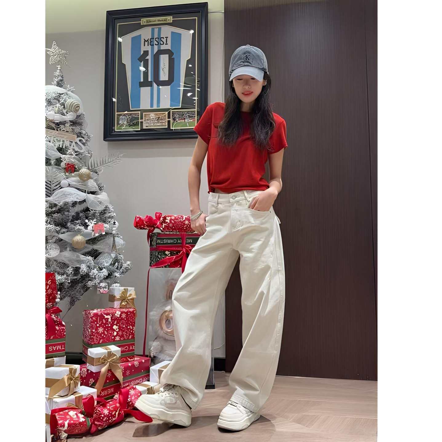 SCISSR.【燕麦馥芮白】韩式春季定织定染高货无弹原牛弯刀3#