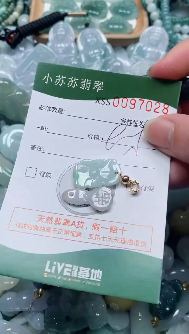 【闪购商品】翡翠颈饰未镶嵌闪购商品0097028