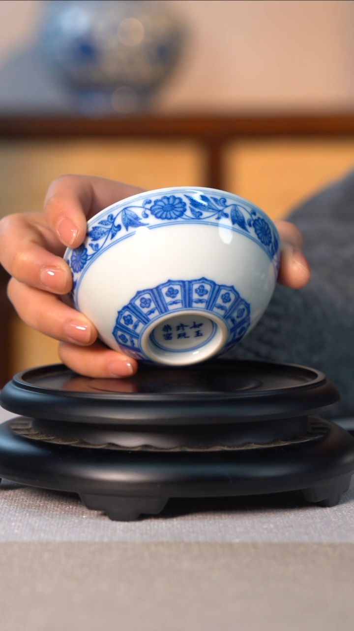 【闪购商品】杯如玉珍玩陶瓷普洱杯