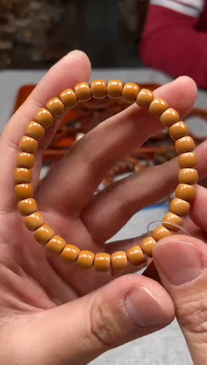 【闪购商品】橄榄核吊坠闪19核尖手工老型单圈7mm