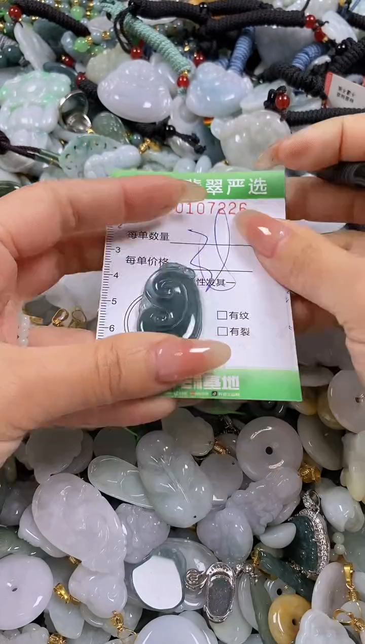 【闪购商品】翡翠颈饰未镶嵌闪购0107226