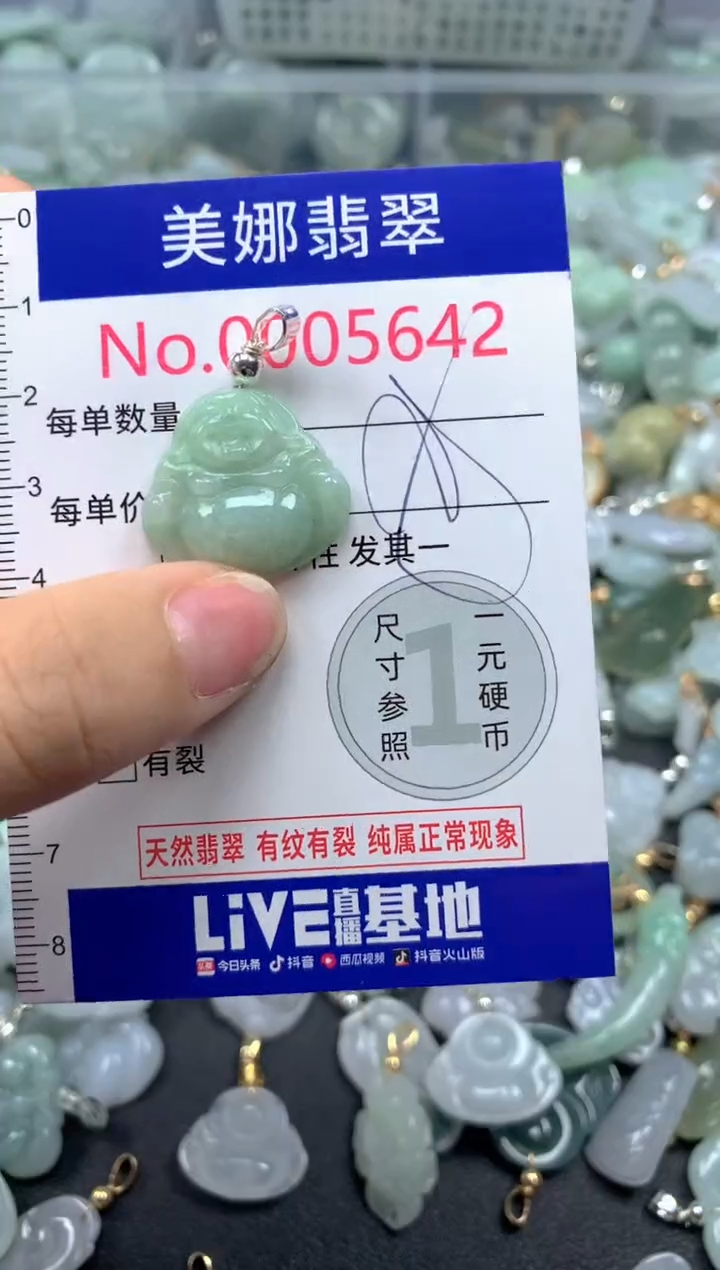 颈饰未镶嵌翡翠5642
