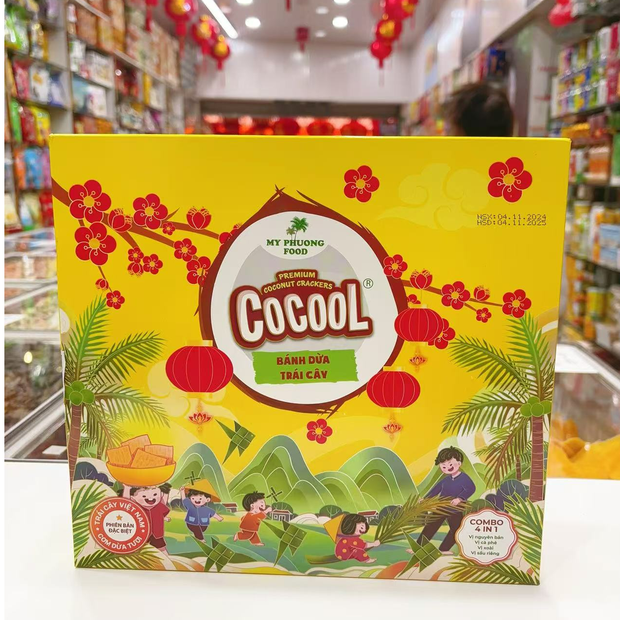 东南亚特产椰子脆片原味饼干