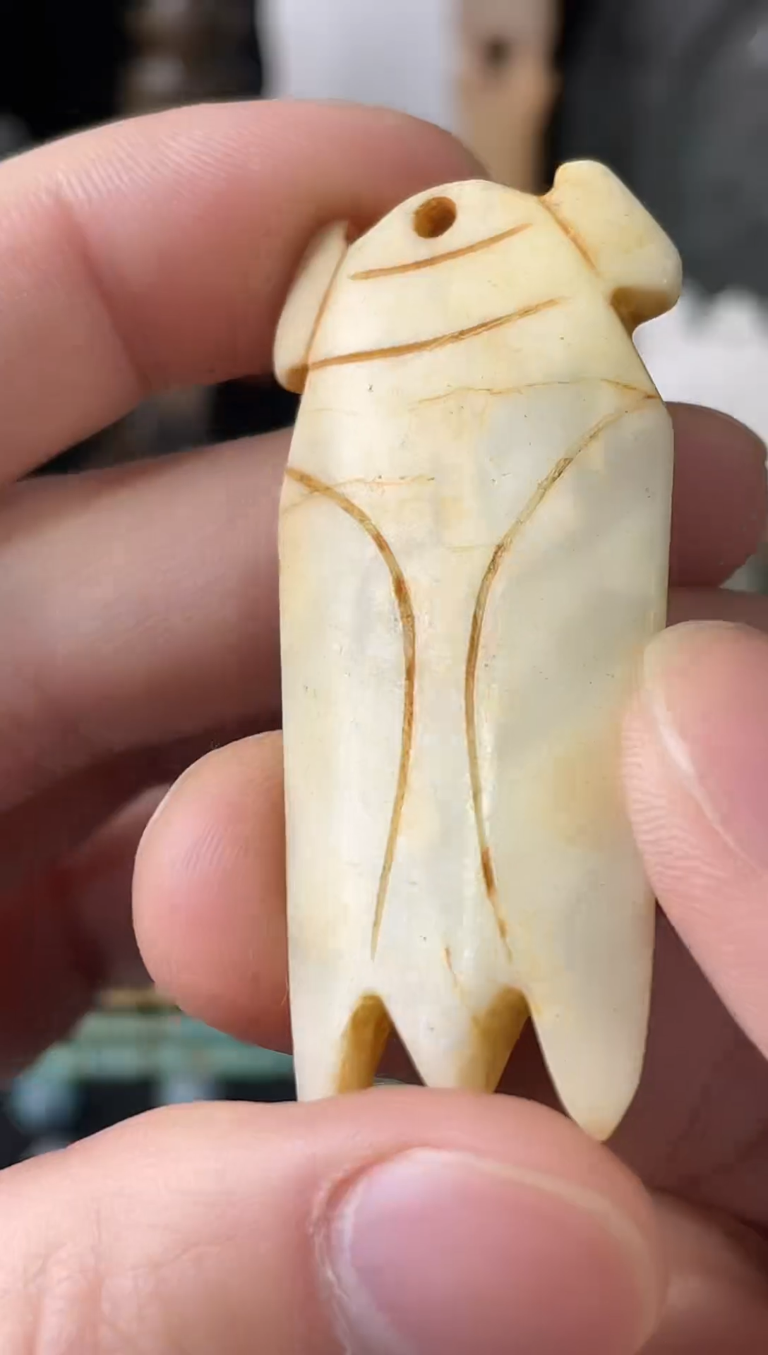 未镶嵌和田玉（糖玉）挂件1