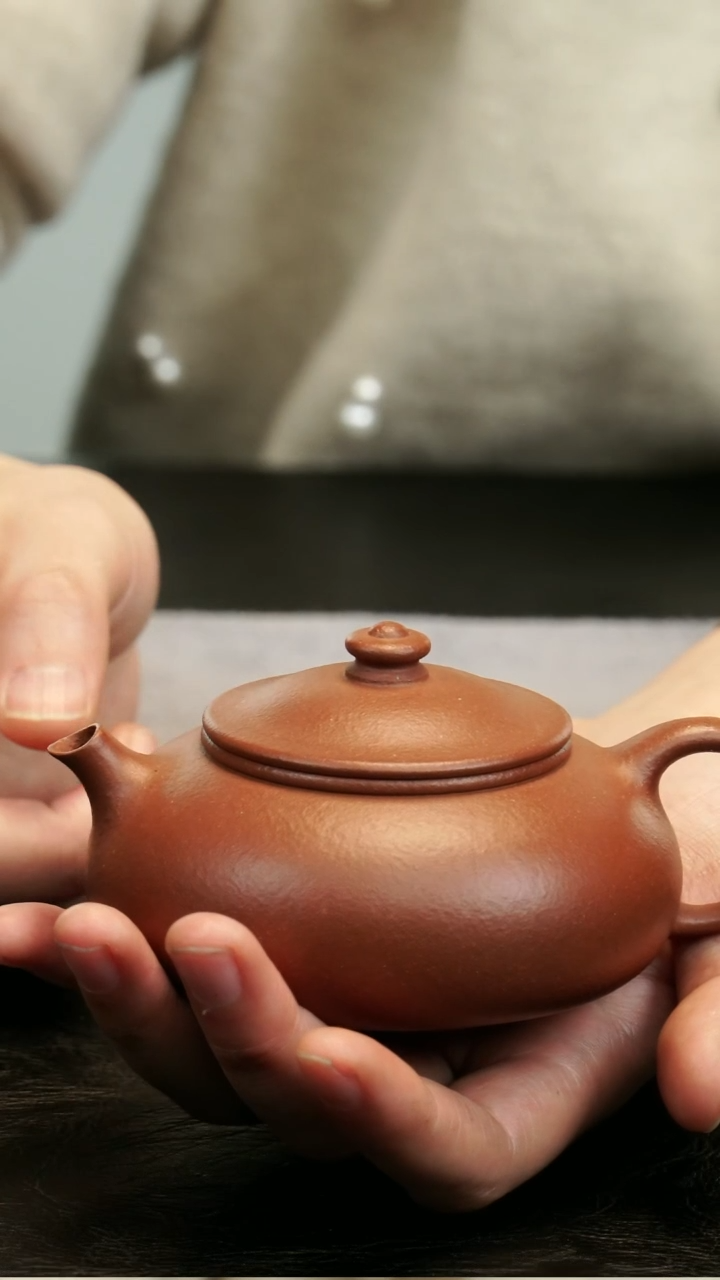 【闪购商品】紫砂茶壶降坡泥寒江壶