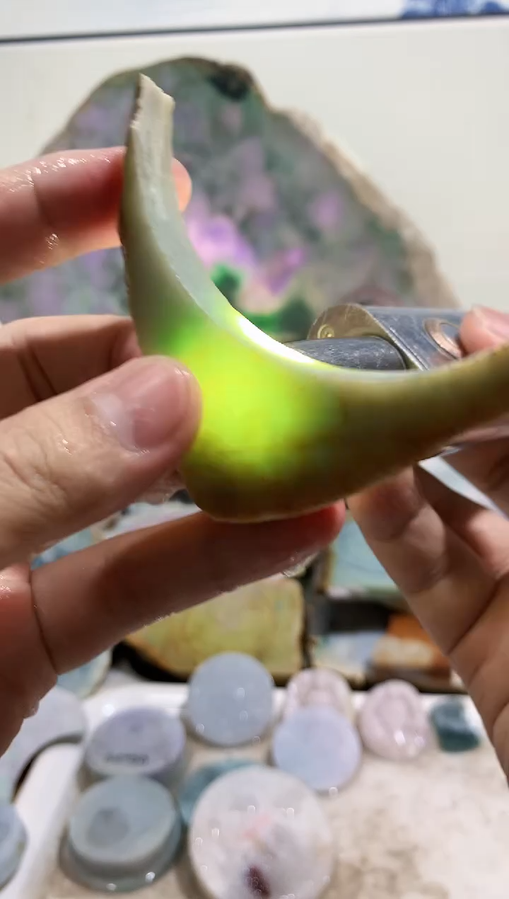 裸石翡翠0蒙0翡翠珠宝687