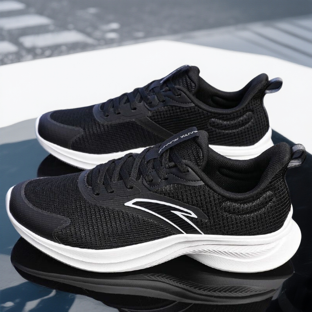 网面休闲健步男车缝线休闲男士健步鞋减震公路跑步鞋JLK1995